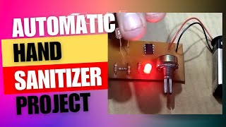 Automatic Hand sanitizer Project