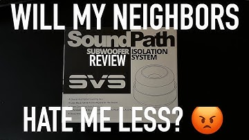 SVS SoundPath Subwoofer Isolation System Unboxing & Review