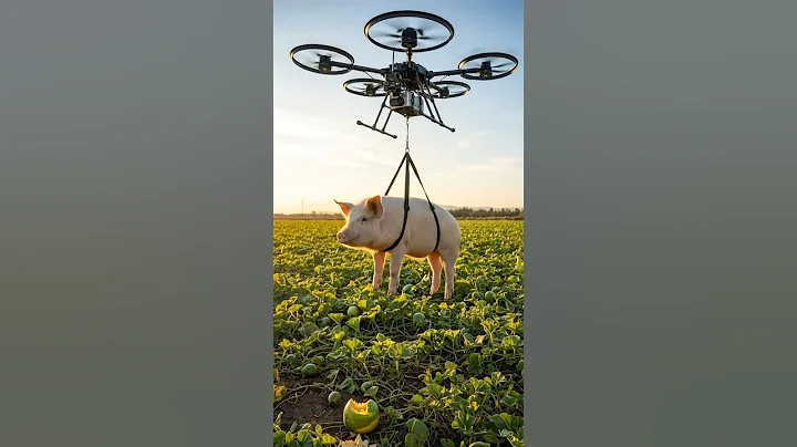 Drones capture wild boars that destroy crops#villagelife #smartfarming #rurallife #farmingtraditions