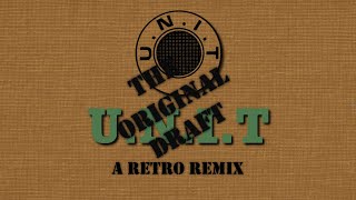 Doctor Who: UNIT - A Retro Remix - THE ORIGINAL DRAFT