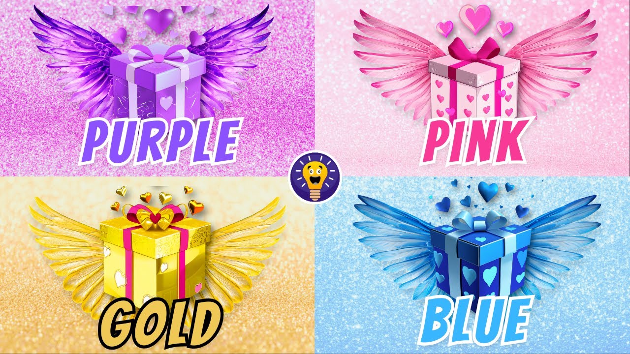 Choose your gift 🎁🤩💝 || 2 gift box challenge, Pink and Blue || #pickonekickone #wouldyourather