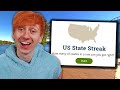 My First Time Playing Geoguessr US STATE STREAKS (New Gamemode)