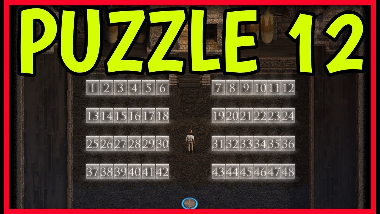 TREASURE OF NADIA PUZZLE 12 Walkthrough and Solution  Ancient Temple