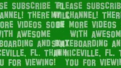 Daniel Holcombe skate video #1