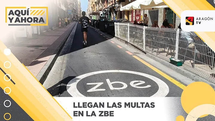 Llegan las multas en la ZBE de Zaragoza
