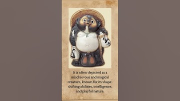 What is the Tanuki? #japanesefolklore #japanesemythology #tanuki #creaturesoflore