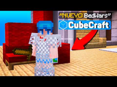 I played the NEW BedWars by CUBECRAFT in Minecraft BEDROCK