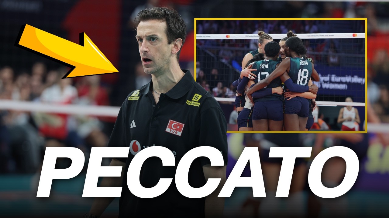 COSÌ FA MALE (Italia 2-3 Turchia/Eurovolley Women 2026)