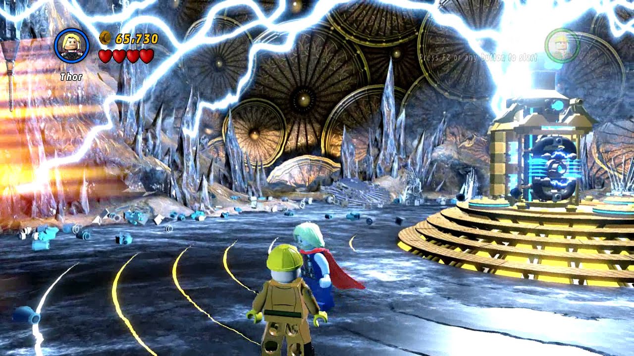 LEGO MARVEL Super Heroes - Thor Kills Damage Control (1080p)