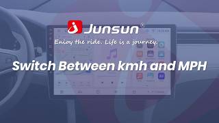 Junsun XT5 Series |Switch Between kmh and MPH