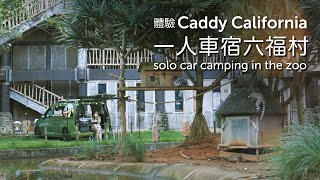 | 車宿 | 體驗Caddy California一人夜宿六福村 Solo car camping in the zoo