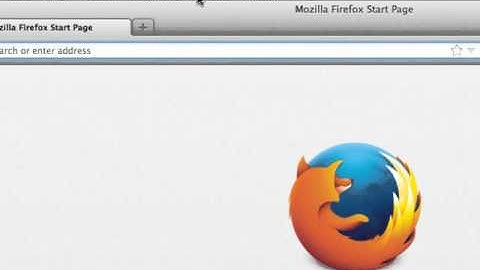 Muestra cómo ver el código HTML de una página web en  Firefox 25.0 para Mac