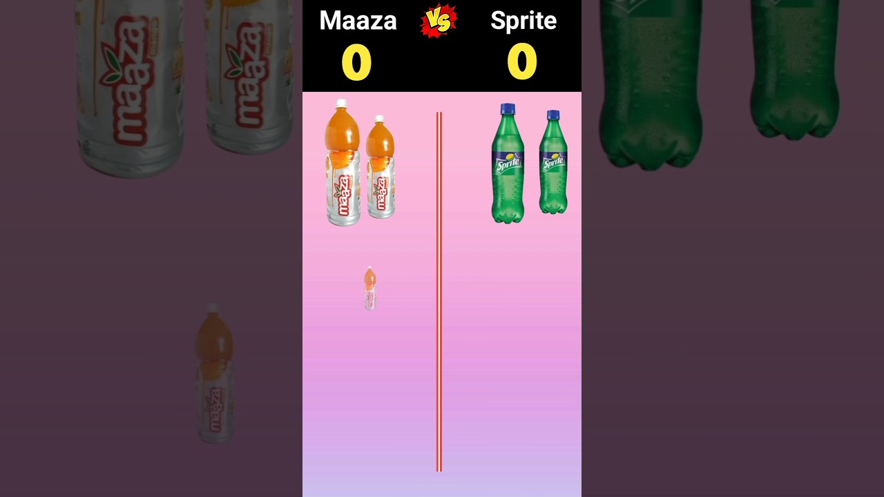 maaza vs sprite ❓ 