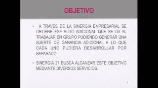 SOMOS SINERGIA 27