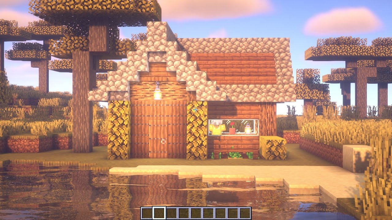 Minecraft | How To Build a Simple Survival House - YouTube