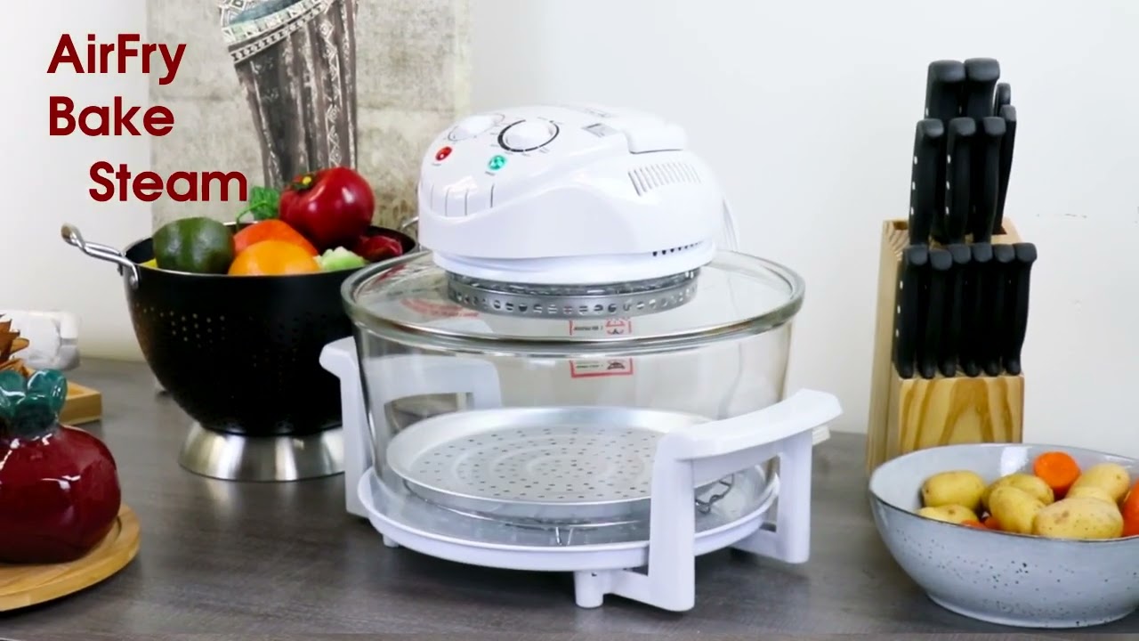 Megachef Glass Air Fryer - Healthy Cooking Made Easy 🍟🥦