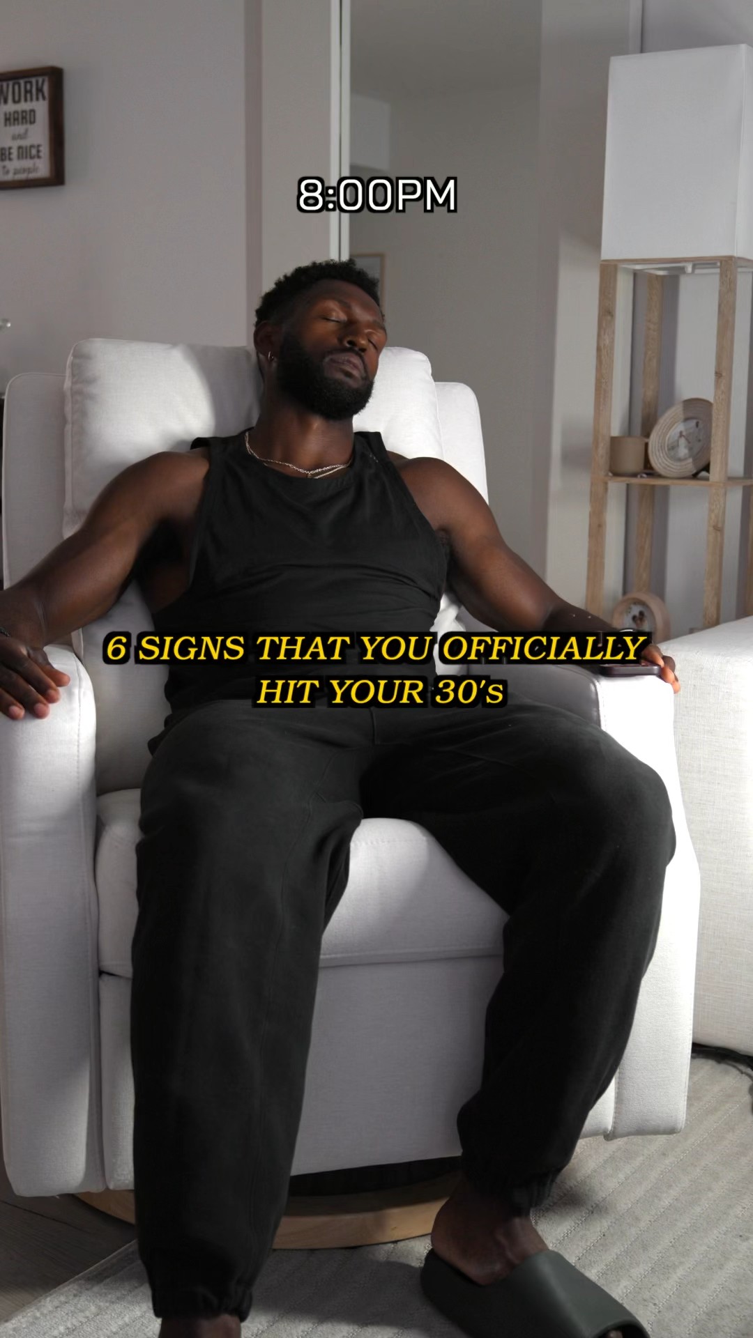 Its time to accept my new role in life ?