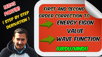 First order correction to energy and wave function | non degen- perturbation theoty #quantumphysics