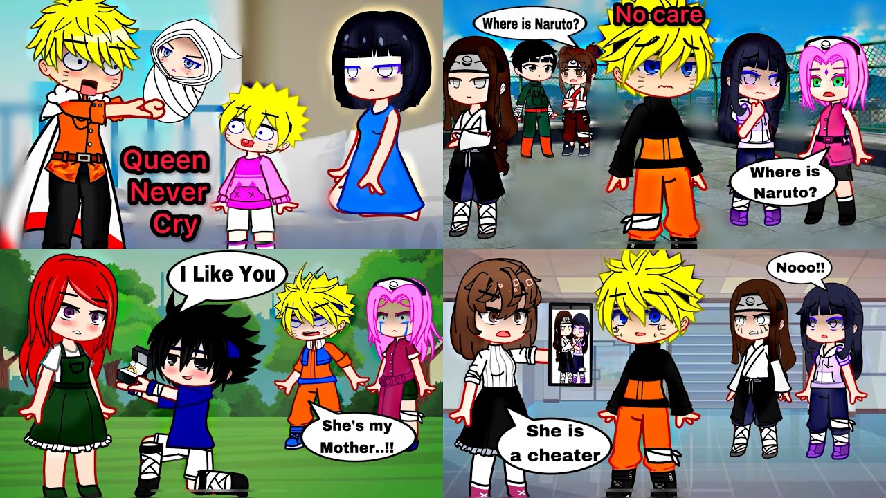 Мои подборки мемов по Наруто за 2025 год || Gacha Club