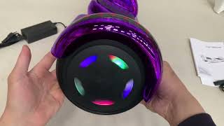 GeekMe Gyropode 6 5 Pouce Hoverboards, Design fun et bonne stabilité !
