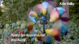 Illuminarie Plumiere Dual-Motion Windwheel (4490W)