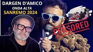 DARGEN D'AMICO - 'Onda Alta' | SANREMO 2024 |REACTION by @GianniBravoSka