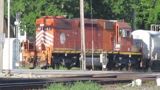 Railfanning Griffith, Indiana 7/22/2022 #41 - EJ & E 667 Working Local