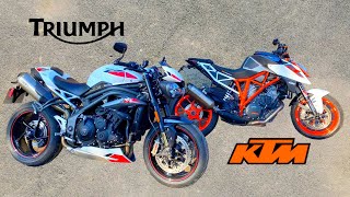 Triumph Speed Triple RS or KTM Super Duke R?