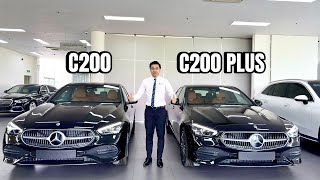 So sánh chi tiết Mercedes C200 và C200 Plus 2024 - chênh nhau 250 triệu, chọn xe nào ?