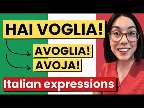 How to use Italian Expression "Hai voglia!" in Italian conversation (Subtitles)