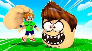 COMER JOGADORES PARA VIRAR UM GIGANTE NO ROBLOX!! (Hungry Head Morphs)