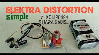 tutorial membuat efek gitar elektra distortion paling mudah