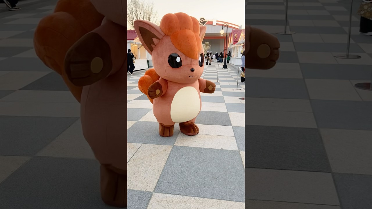 ポケパークカントー】ロコンのお散歩 #ポケモン #ポケパーク #pokepark 