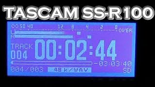 Tascam SS-R100 digital transfer - YouTube