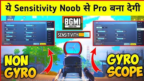 New Update 1.8.0 !! Best Sensitivity CODE+ Control Setting PUBG Mobile | BGMI After Update 1.8.0