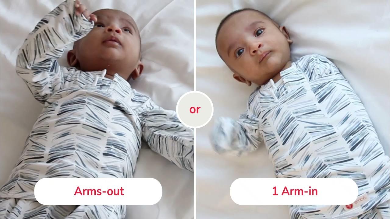 embe Starter Long Sleeve 2Way Swaddle Features & Overview YouTube