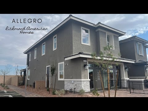 New Homes For Sale Henderson | Modern 2 Story with Balcony Views | Allegro at Cadence $407k+ 1,770sf