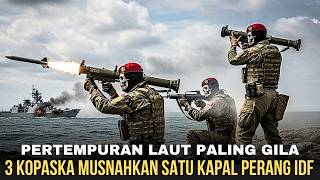 Download Lagu 100 PRAJURIT IDF TERBAKAR !!! KOPASKA HANCURKAN SATU KAPAL PERANG ISRAEL YANG MENGGANGGU MP3