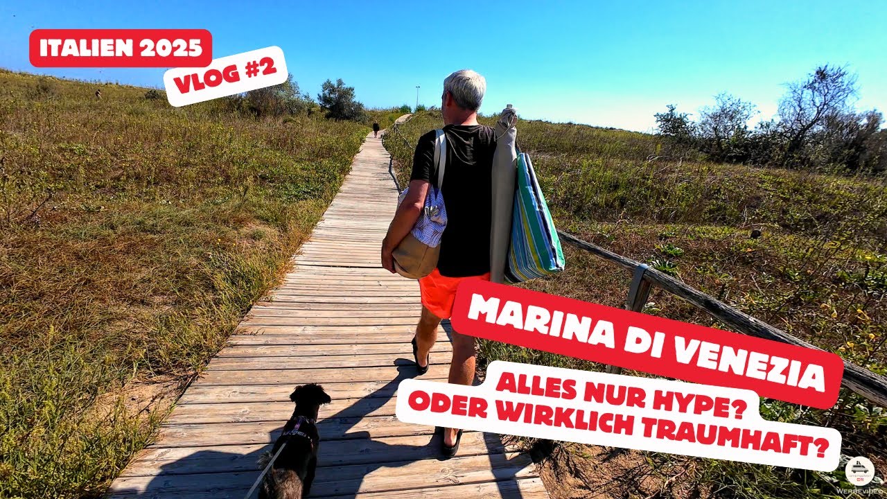 Unsere ersten Tage auf Marina di Venezia. Hält der Campingplatz, was er verspricht?