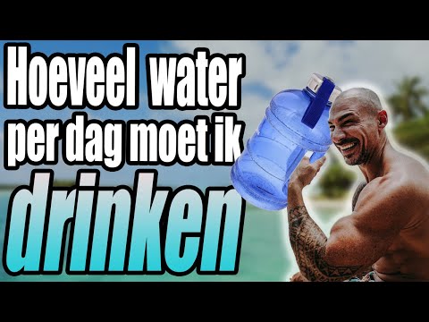 Video: Hoeveel Water Moet U Drink Om Skoonheid En Gesondheid Te Behou