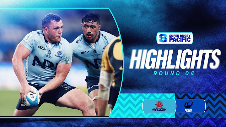 HIGHLIGHTS | WARATAHS v FORCE | Super Rugby Pacific 2025 | Round 4