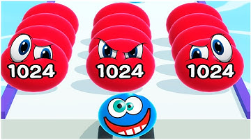 Ball Run 2048 - Gameplay Walkthrough - Max Levels (Lvl 41-60)