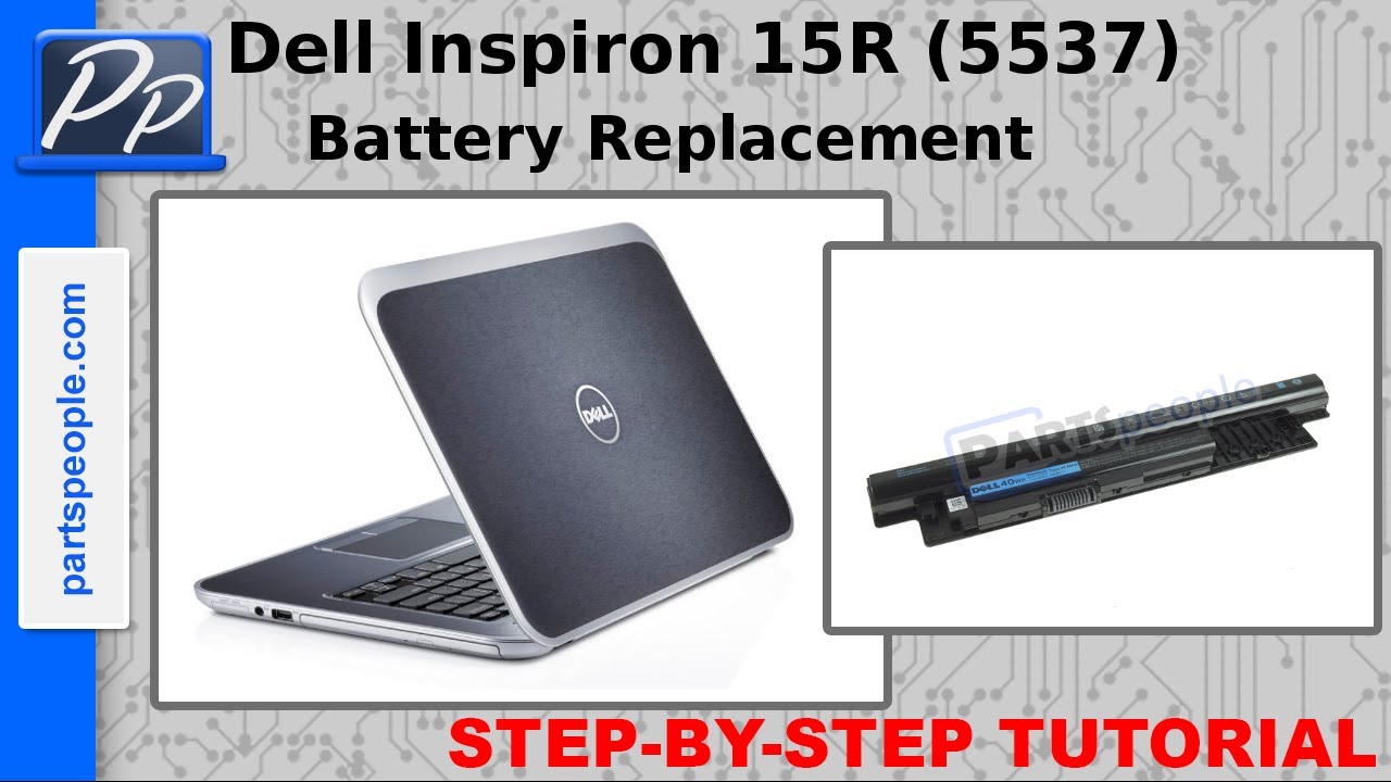 Dell Inspiron 15R (5537) Battery Video Tutorial Teardown
