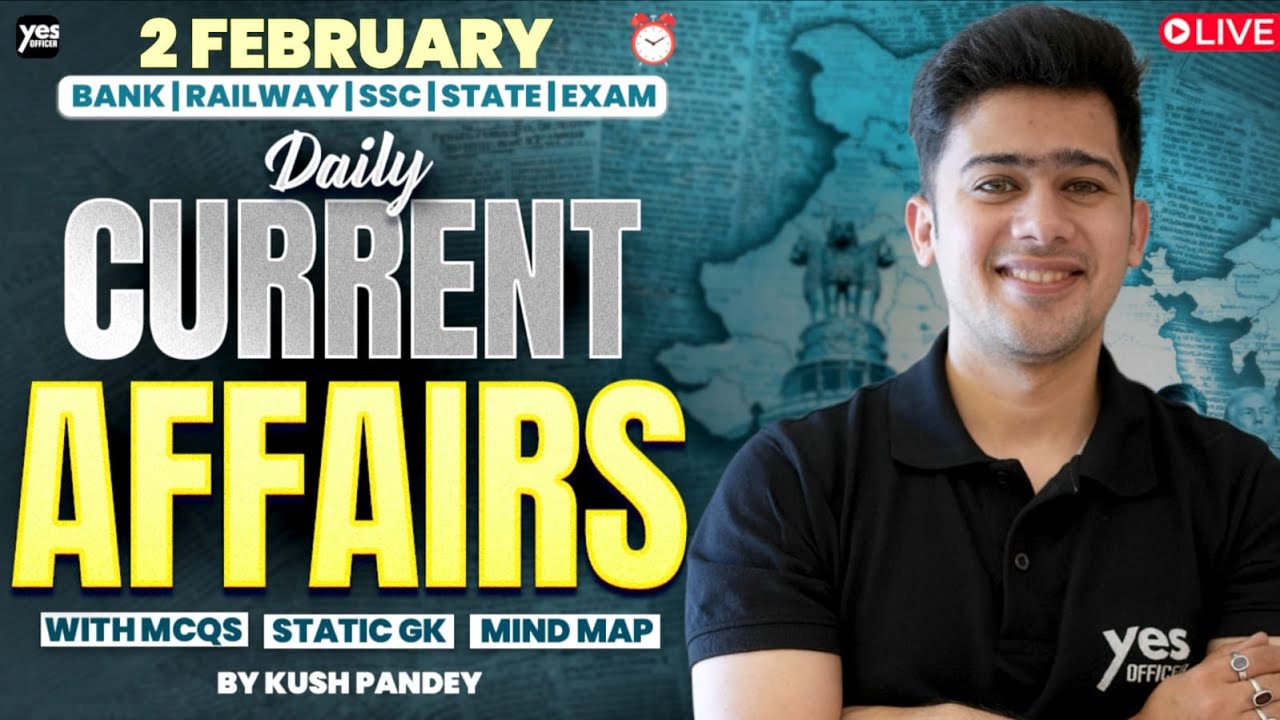 🔴 1-2 February 2026 | Daily Current Affairs | For Bank, Insurance & SSC ...