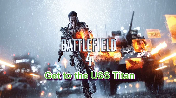 Battlefield 4 GamePlay Part 19 Get to the USS Titan