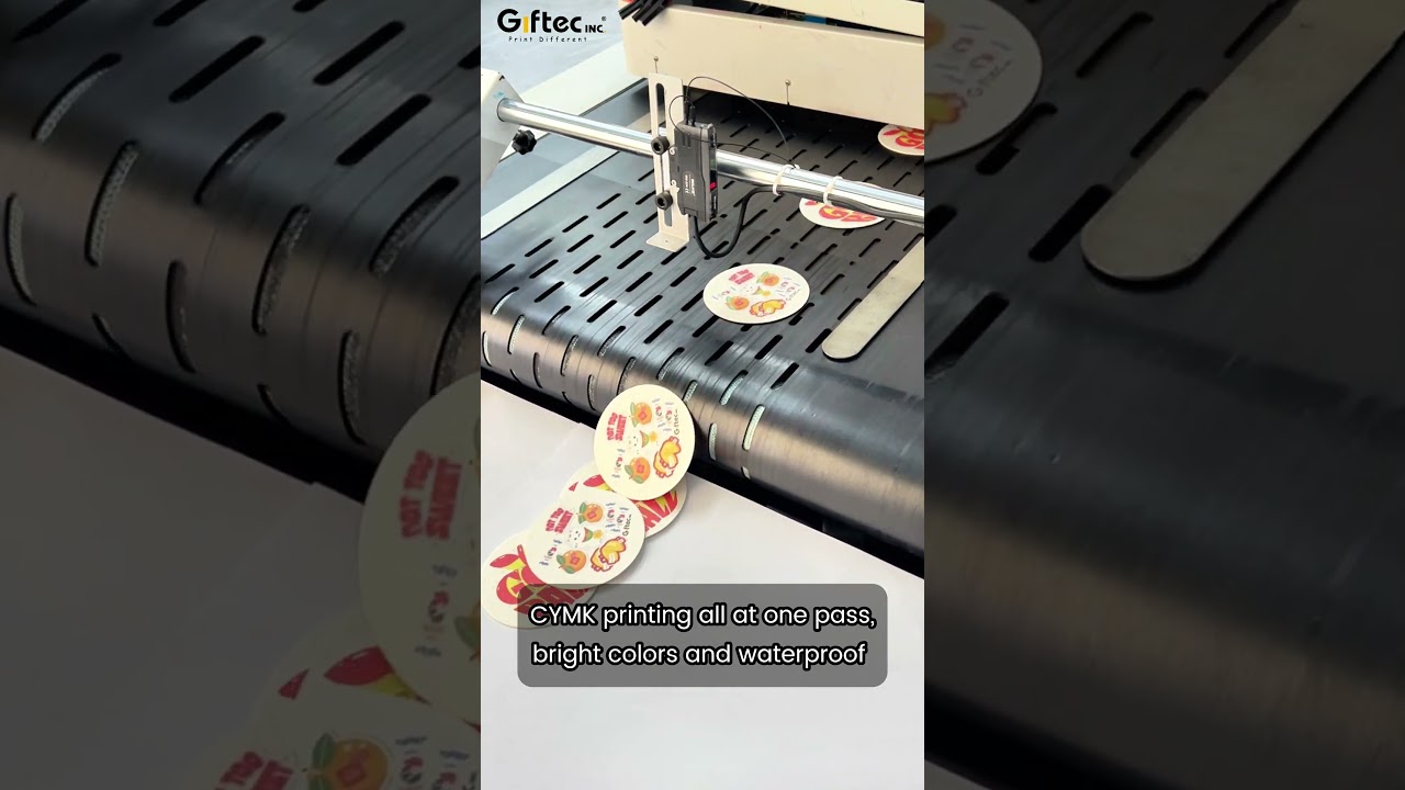 Your perfect partner for your food brand! Single-pass printer full-color direct printing on coasters