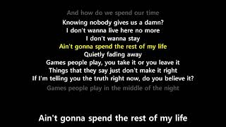 Games People Play (Lyrics) - The Alan Parsons Project