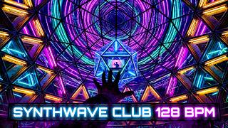 SYNTHWAVE CLUB – Dark Cyberpunk Techno &amp; Peak-Time Underground Mix (128 BPM)