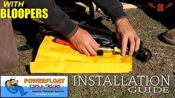 Paramotor Tips & Tricks WITH BLOOPERS: How to Install a Power Float Flotation Device