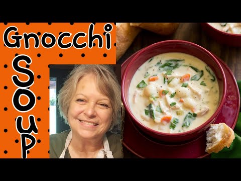Slow Cooker Sausage Gnocchi Soup